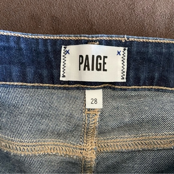 PAIGE Jimmy Jimmy Cuffed Denim‎ Shorts in Khloe Destructed size 28 - Picture 5 of 8
